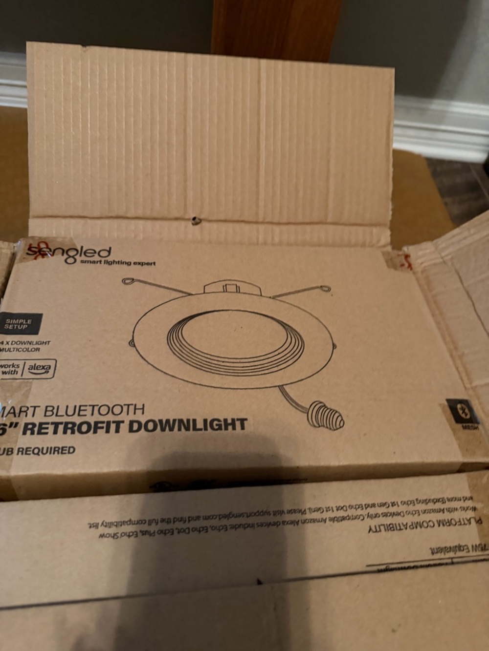 Smart Bluetooth RetroFit Downlight - Tan